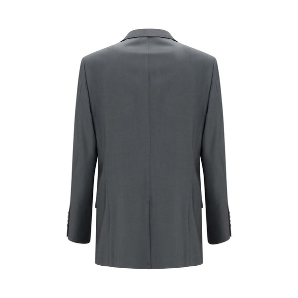 Valentino Garavani Gray Wool Oves Aries Jacket