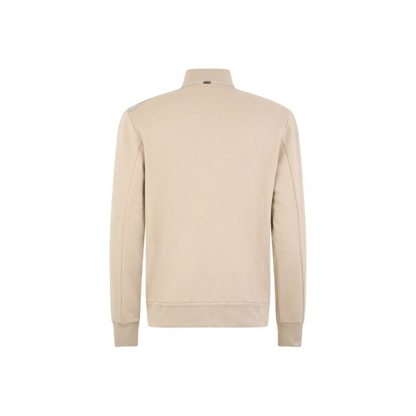 Herno Beige Cotton Sweatshirt
