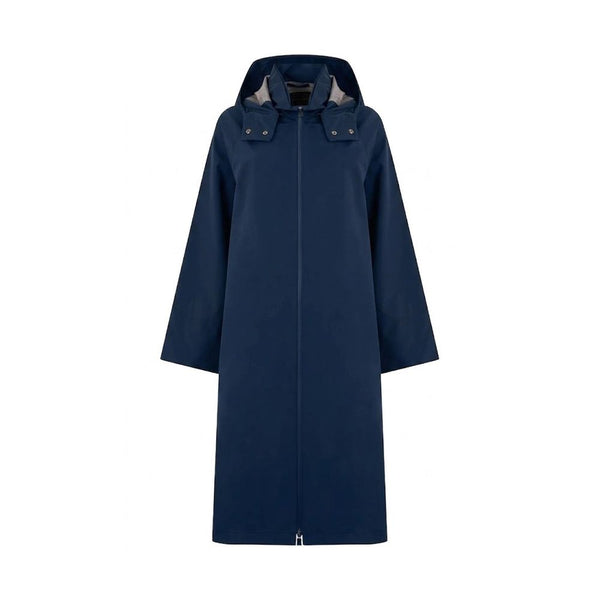 Herno Blue Polyester Coat