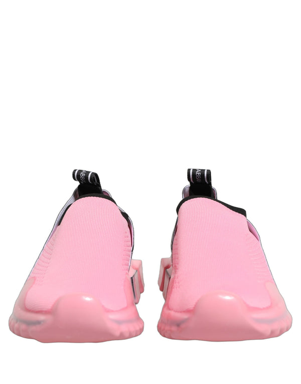 Dolce & Gabbana Pink Slip On Low Top Sorrento Sneakers Shoes
