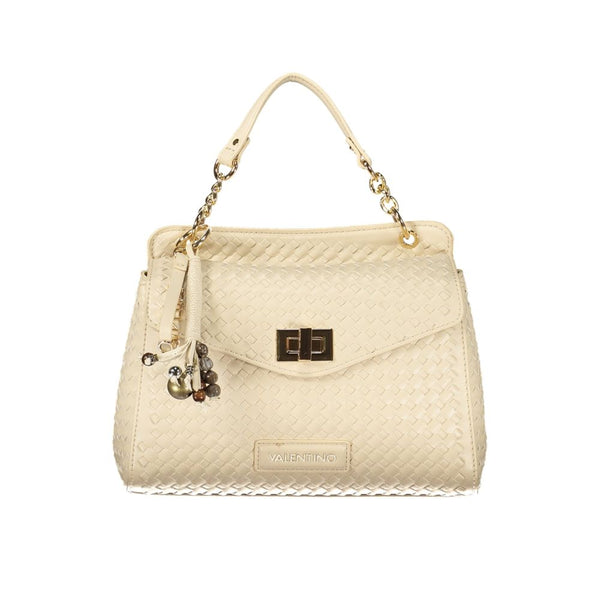 Mario Valentino Beige Polyurethane Women's Bag