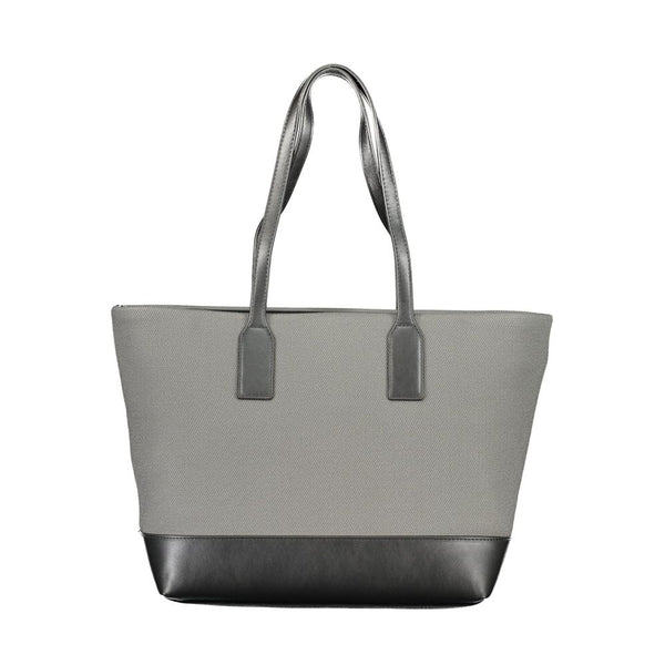 Mario Valentino Nero Poliuretano Women's Shoulder Bag