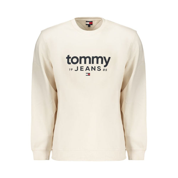 Tommy Hilfiger White Cotton Men's Sweatshirt