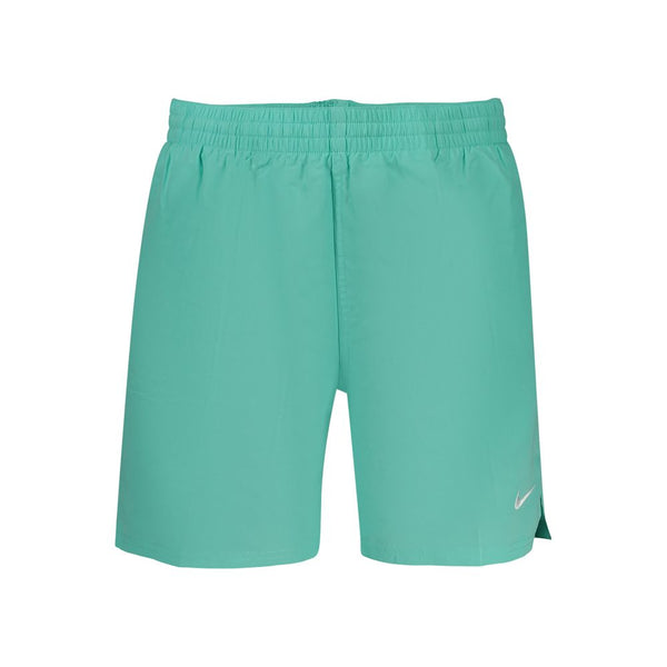 Nike Azzurro Polyester Men's Swim Boxer