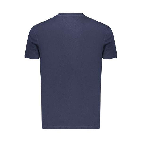 Tommy Hilfiger Blu Cotton Mens T-Shirt