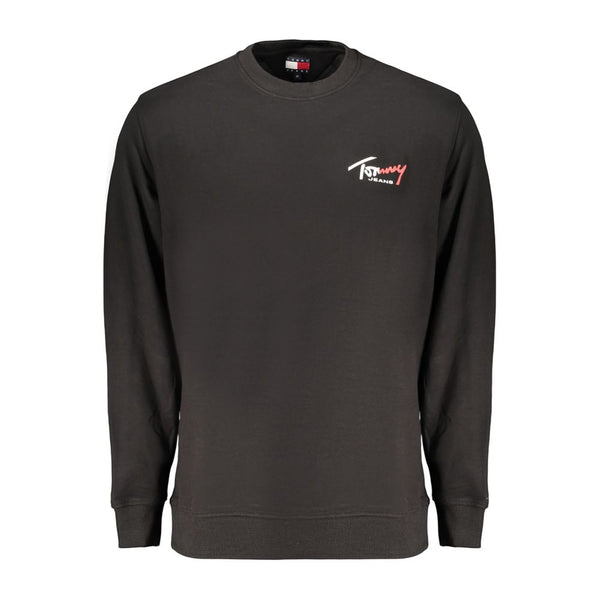 Tommy Hilfiger Black Cotton Men's Sweatshirt