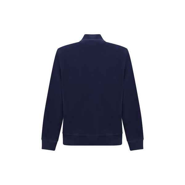 Brunello Cucinelli Blue Cotton Sweatshirt