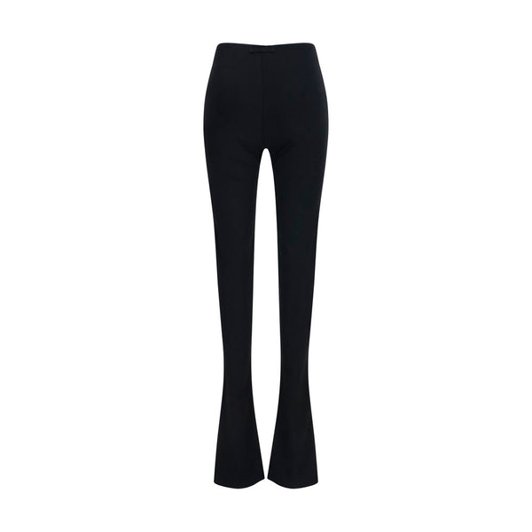 Gucci Black Viscose Flared Pants
