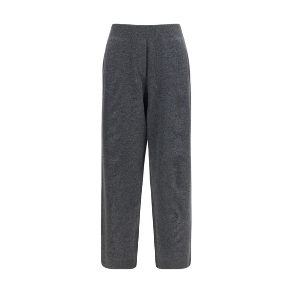 Brunello Cucinelli Gray Cashmere Casual Pants