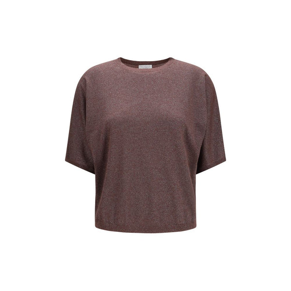 Brunello Cucinelli Purple Cashmere Sweatshirt