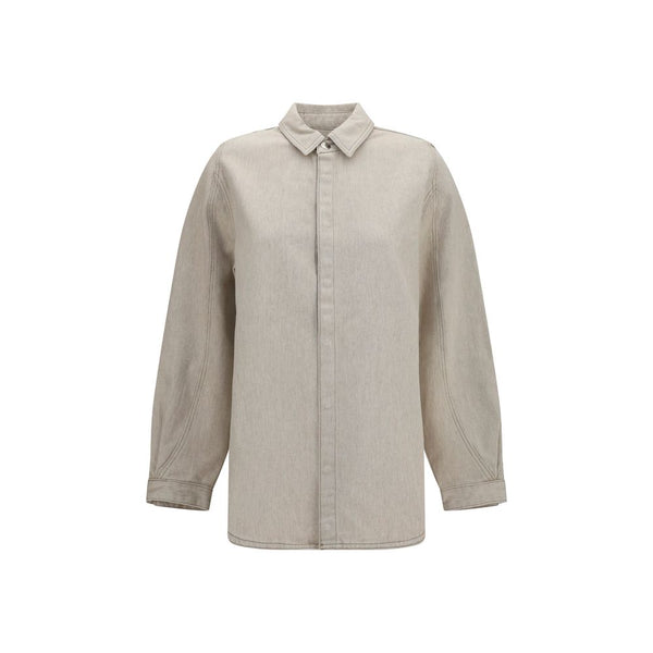 Jacquemus Beige Denim Shirt