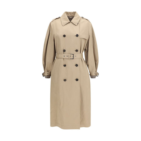 Brunello Cucinelli Beige Cotton Coat