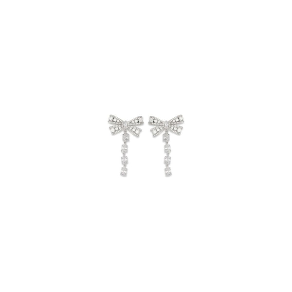 Self-Portrait Silver Brass Earrings