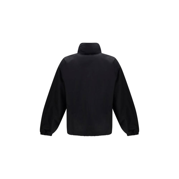 Gucci Black Cotton Full-Length Jacket