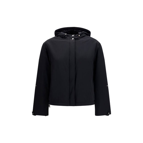 Herno Black Polyamide Shell Jacket