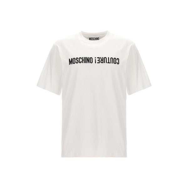 Moschino White Cotton T-Shirt