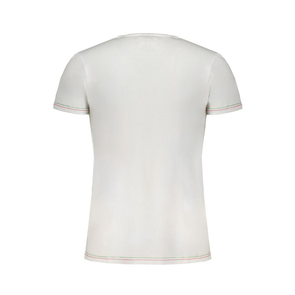 Aeronautica Militare Bianco Cotton Mens T-Shirt