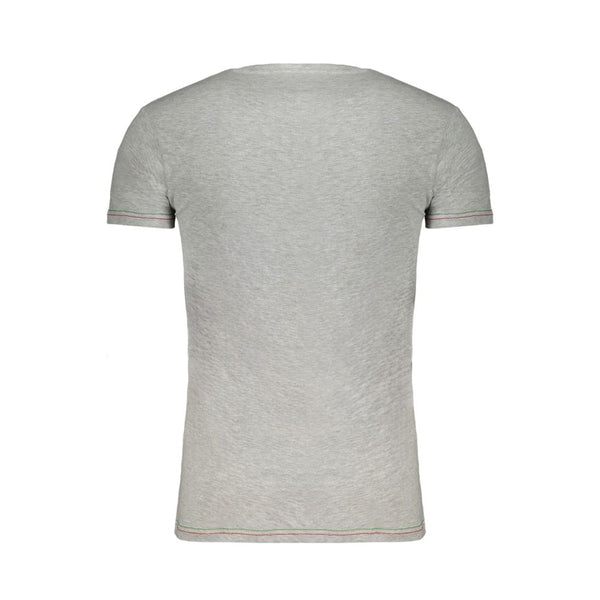 Aeronautica Militare Brown Cotton Men T-Shirt
