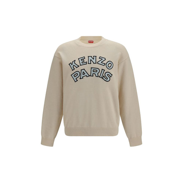 Kenzo Beige Wool Oves Aries Sweatshirt