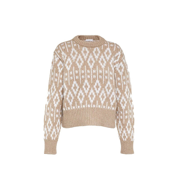 Brunello Cucinelli Brown Cashmere Sweatshirt