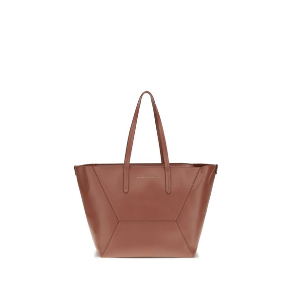 Brunello Cucinelli Multicolor Calf Leather Bos Taurus Shoulder Bag