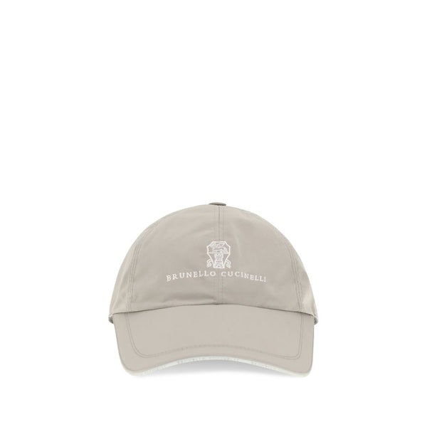 Brunello Cucinelli Beige Polyester Cap (Baseball Hat)