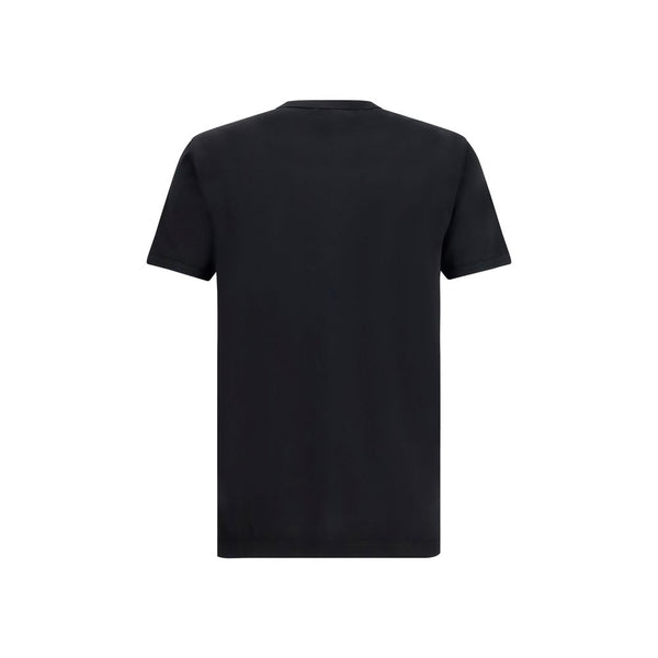 Dolce & Gabbana Black Cotton T-Shirt