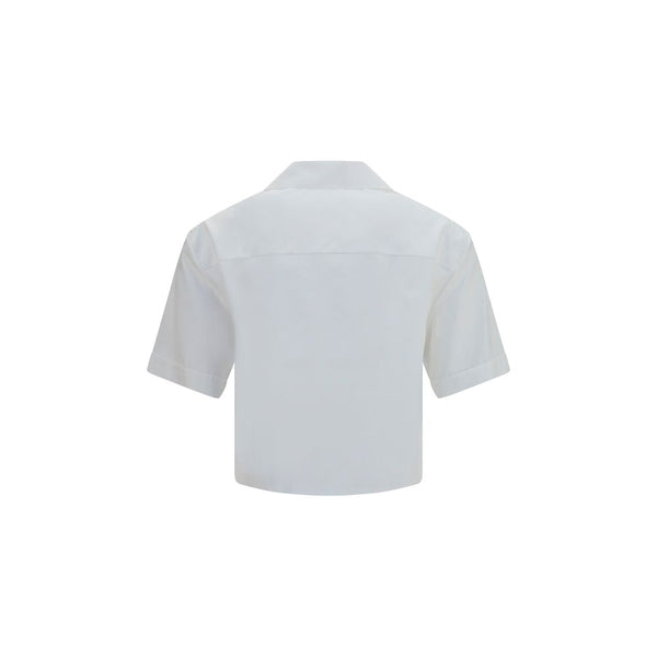 Versace White Cotton Dress Shirt