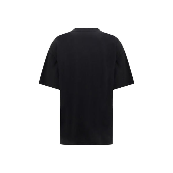 Balenciaga Black Cotton T-Shirt