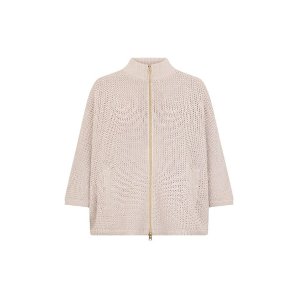 Herno Beige Cotton Cardigan