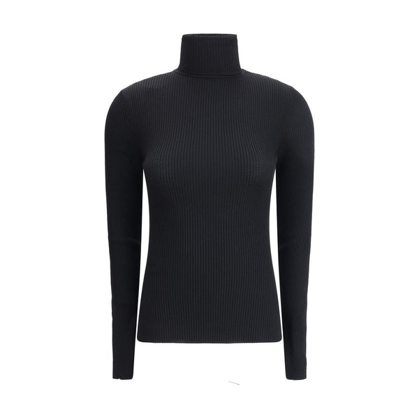 Wolford Black Wool Oves Aries Turtleneck