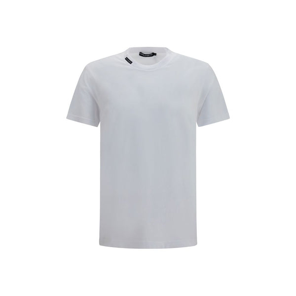 Dolce & Gabbana White Cotton T-Shirt