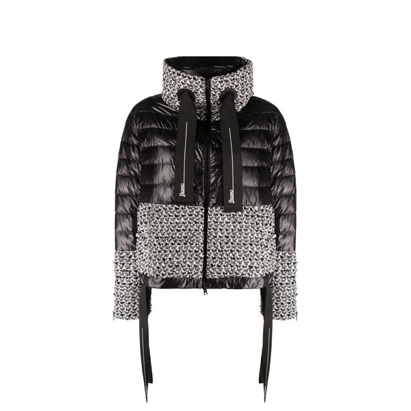 Herno Black Polyamide Full-Length Jacket