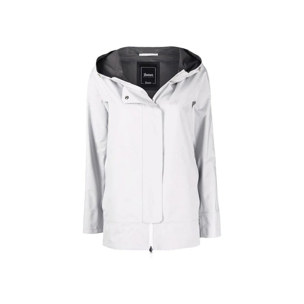 Herno Gray Polyester Shell Jacket