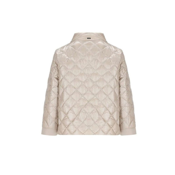 Herno Beige Polyamide Full-Length Jacket