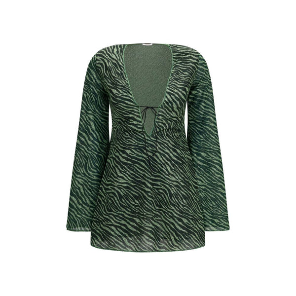 Oséree Bicolor Polyamide Casual Dress