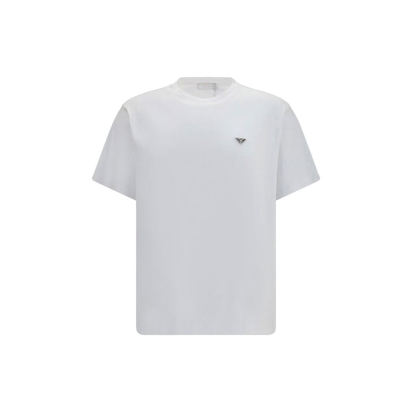 Prada White Cotton T-Shirt