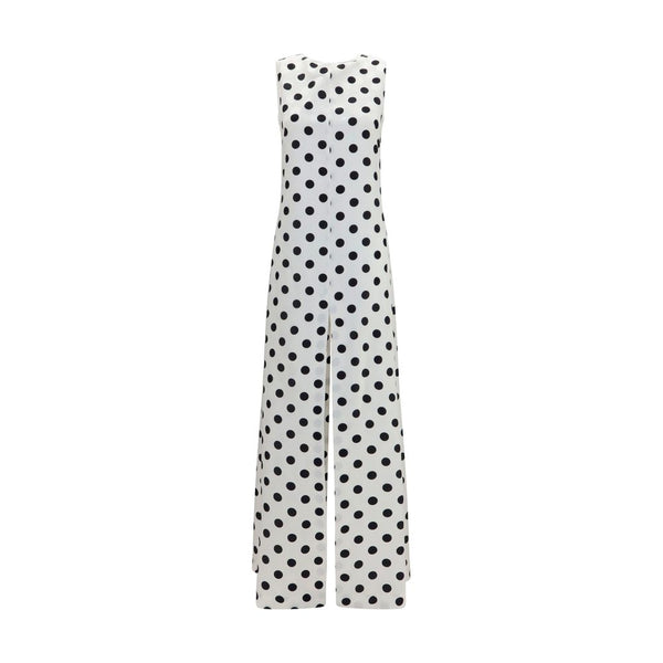SA SU PHI White Silk Long Dress