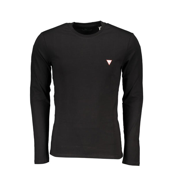 Guess Jeans Black Organic Cotton Men's T-Shirt