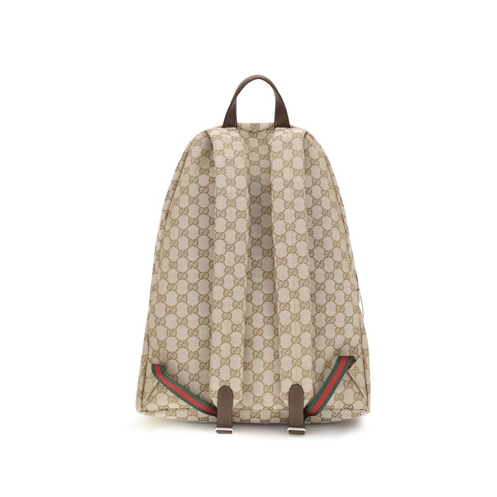 Gucci Beige Polyester Shoulder Bag