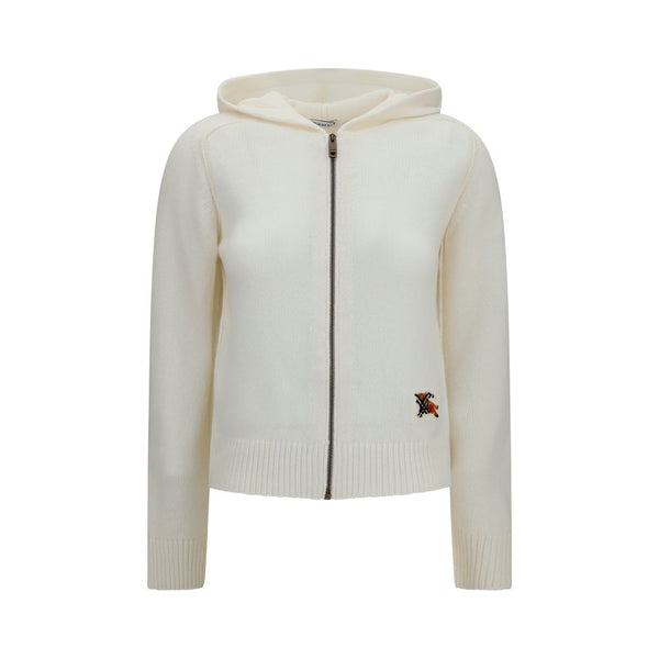Burberry Beige Wool Oves Aries Hoodie