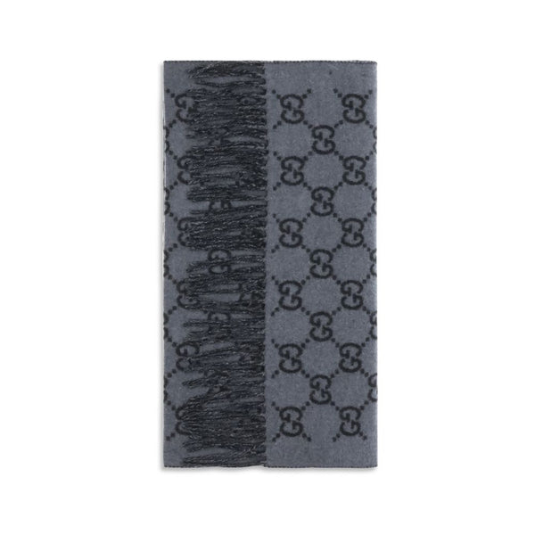 Gucci Blue Cashmere Foulard