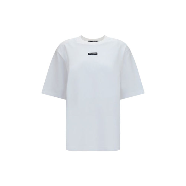 Dolce & Gabbana White Cotton T-Shirt
