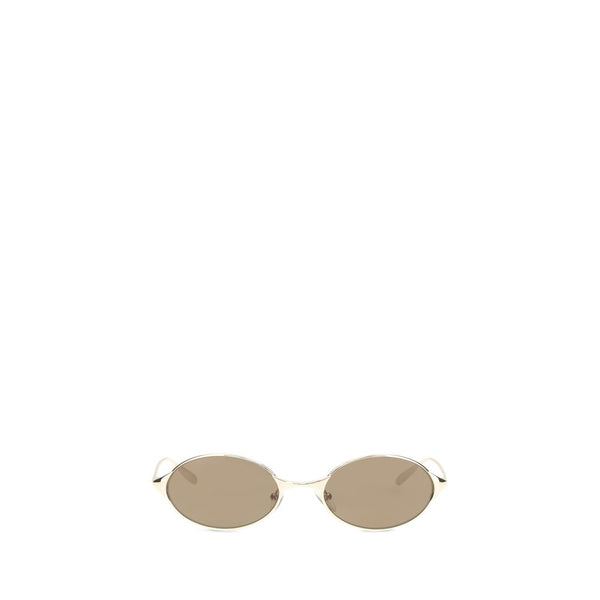 Alexander McQueen Gold Metal Sunglasses