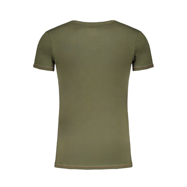 Aeronautica Militare Verde Cotton Men's T-Shirt