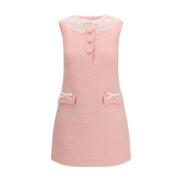 Self-Portrait Multicolor Polyester Casual Dress