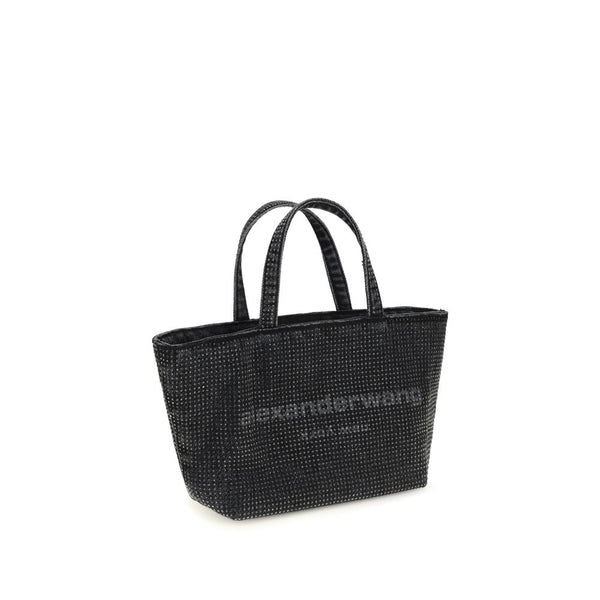 Alexander Wang Gray Cotton Shoulder Bag