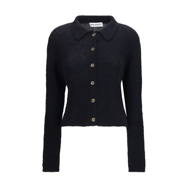 Our Legacy Black Alpaca Vicugna Pacos Cardigan