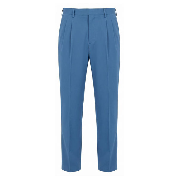 Malo Blue Cotton Men's Pants