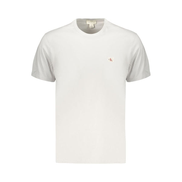 Calvin Klein Gray Cotton Men's T-Shirt